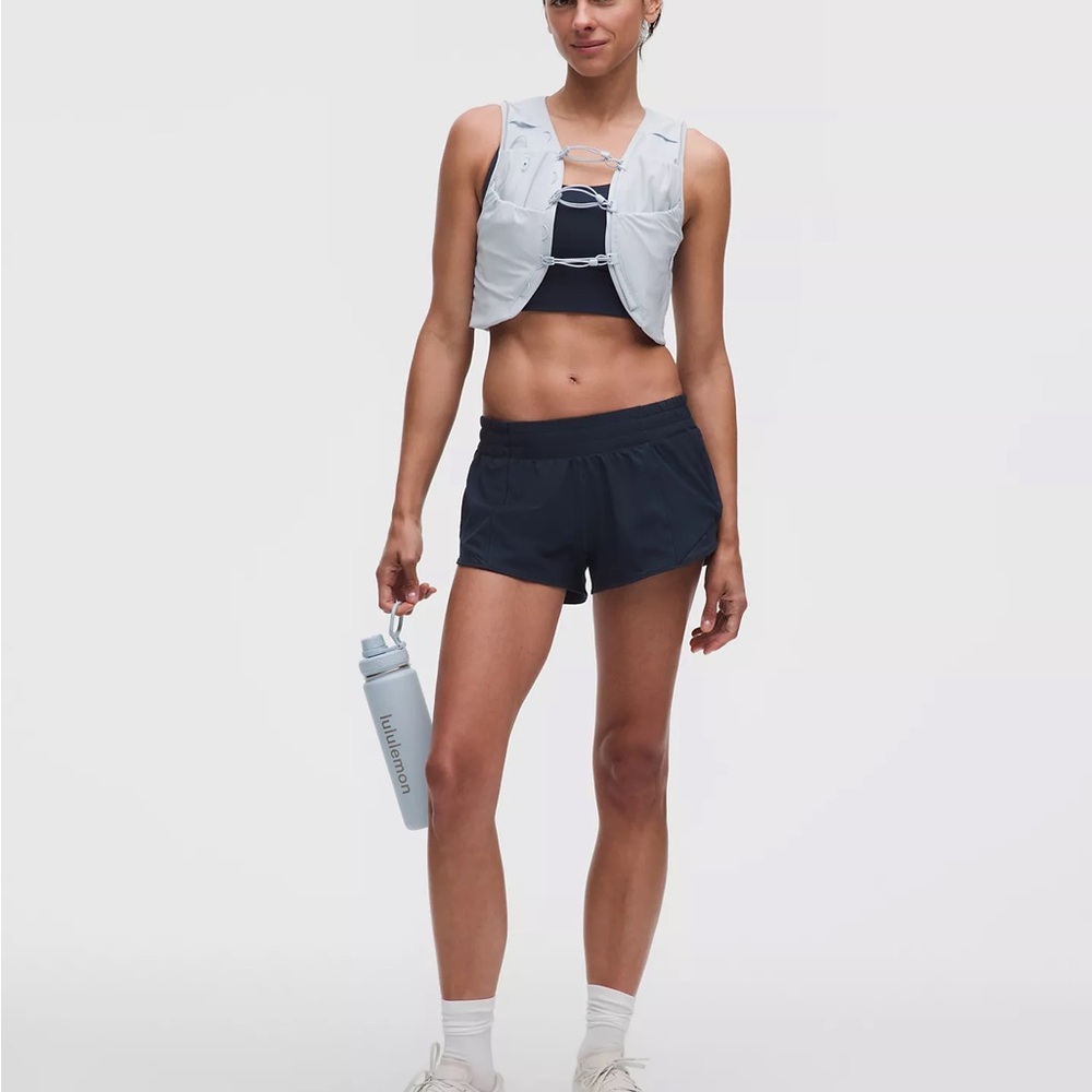 Lululemon Women's Hotty Hot Low Rise 2.5” - Navy